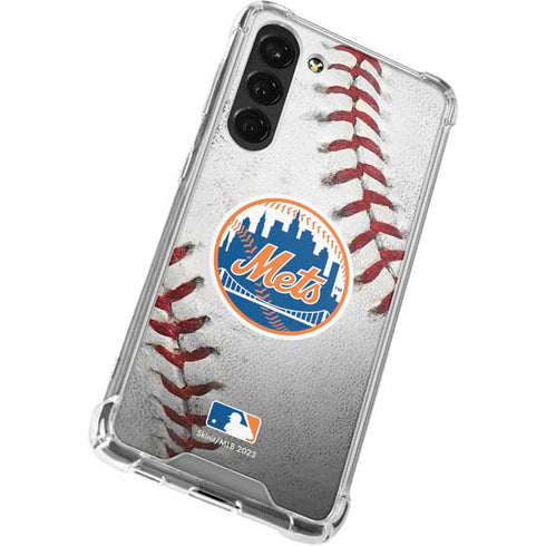 MLB New York Mets Game Ball Galaxy S23 Plus Clear Case