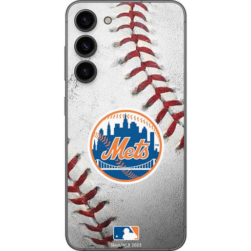 MLB New York Mets Game Ball Galaxy S23 Plus Skin