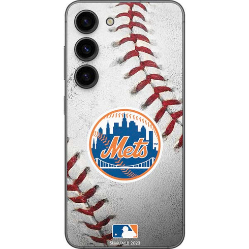 MLB New York Mets Game Ball Galaxy S23 Skin