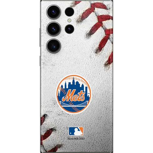 MLB New York Mets Game Ball Galaxy S23 Ultra Skin