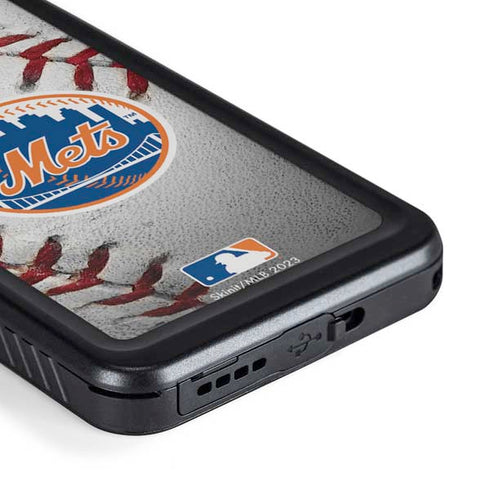 MLB New York Mets Game Ball Galaxy S23 Waterproof Case