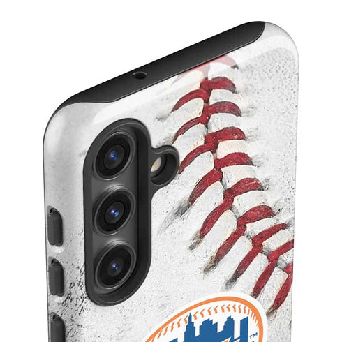 MLB New York Mets Game Ball Galaxy S24 Plus Impact Case