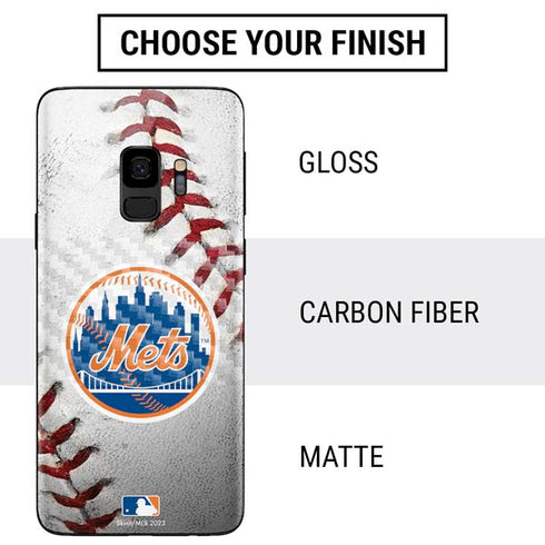 MLB New York Mets Game Ball Galaxy S9 Skin