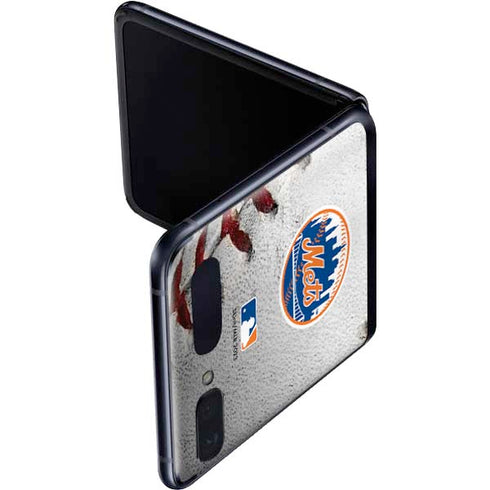 MLB New York Mets Game Ball Galaxy Z Flip Skin
