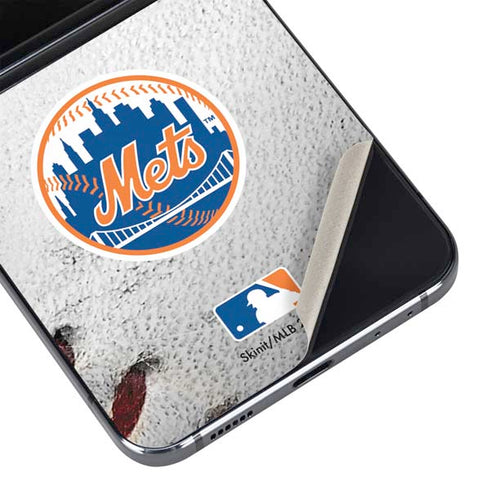 MLB New York Mets Game Ball Galaxy Z Flip5 5G Skin