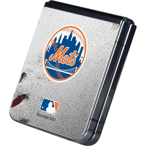 MLB New York Mets Game Ball Galaxy Z Flip5 5G Skin