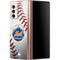 MLB New York Mets Game Ball Galaxy Z Fold2 5G Skin