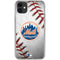 MLB New York Mets Game Ball iPhone 11 Clear Case