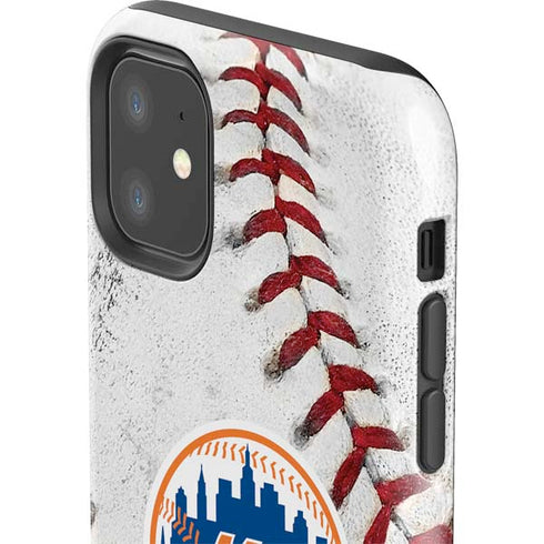 MLB New York Mets Game Ball iPhone 11 Impact Case