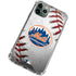 MLB New York Mets Game Ball iPhone 11 Pro Max Clear Case