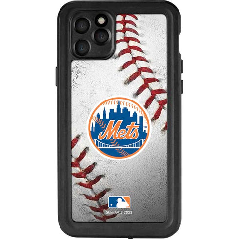 MLB New York Mets Game Ball iPhone 11 Pro Max Waterproof Case