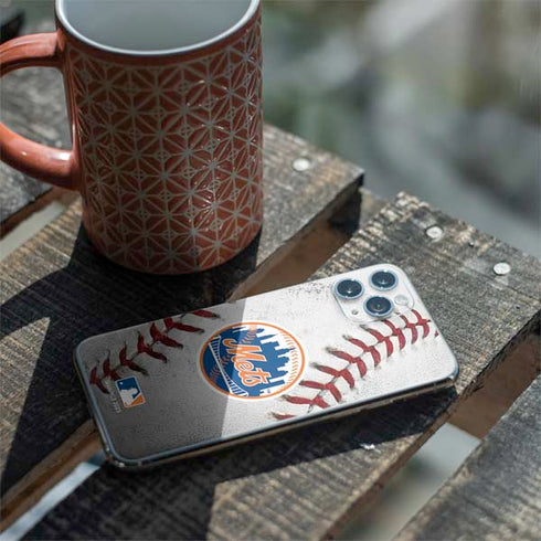 MLB New York Mets Game Ball iPhone 11 Pro Skin