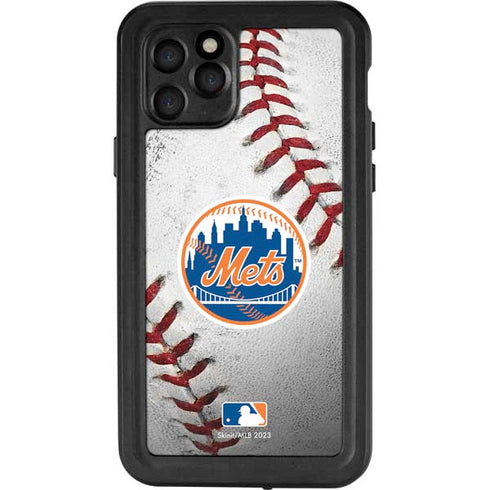 MLB New York Mets Game Ball iPhone 11 Pro Waterproof Case