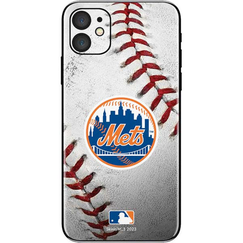 MLB New York Mets Game Ball iPhone 11 Skin