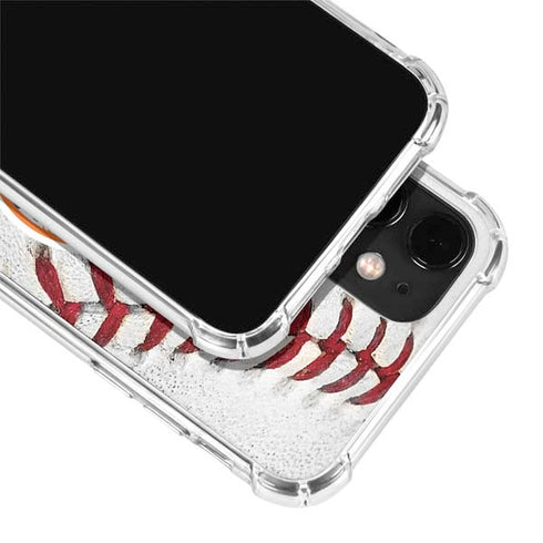 MLB New York Mets Game Ball iPhone 12 Clear Case