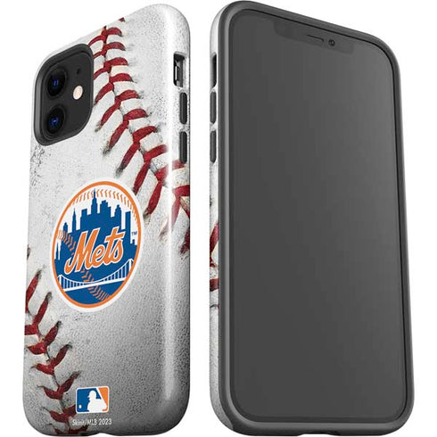MLB New York Mets Game Ball iPhone 12 Impact Case