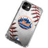 MLB New York Mets Game Ball iPhone 12 Mini Clear Case