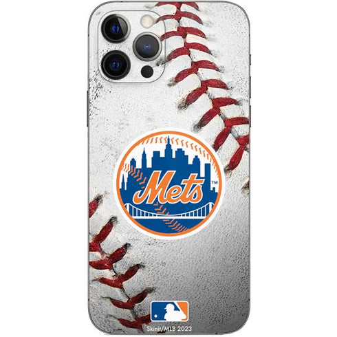 MLB New York Mets Game Ball iPhone 12 Pro Skin