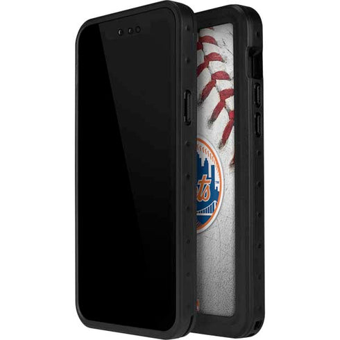 MLB New York Mets Game Ball iPhone 12 Pro Waterproof Case