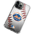 MLB New York Mets Game Ball iPhone 13 Pro Clear Case