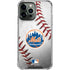 MLB New York Mets Game Ball iPhone 13 Pro Max Clear Case