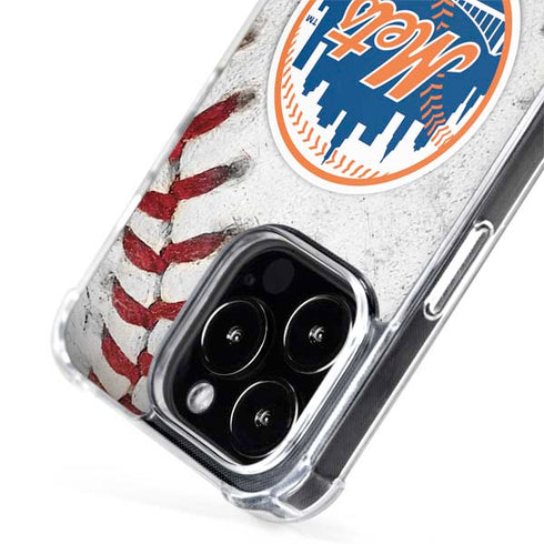 MLB New York Mets Game Ball iPhone 13 Pro Max MagSafe Case