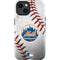 MLB New York Mets Game Ball iPhone 15 Plus Impact Case