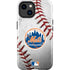 MLB New York Mets Game Ball iPhone 15 Plus Impact Case