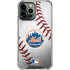 MLB New York Mets Game Ball iPhone 14 Pro Max Clear Case
