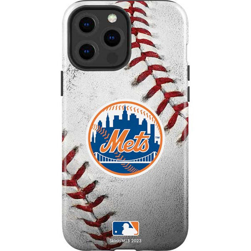 MLB New York Mets Game Ball iPhone 15 Pro Max Impact Case