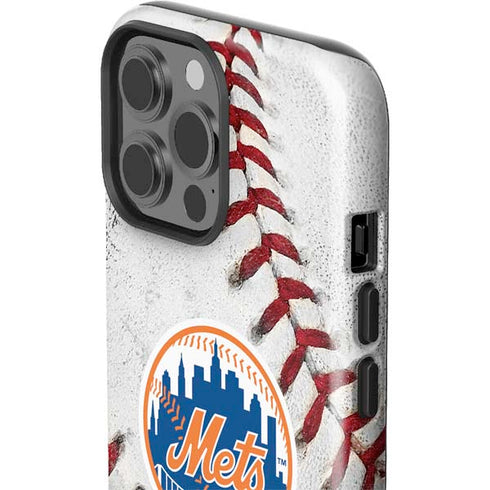 MLB New York Mets Game Ball iPhone 15 Pro Max Impact Case