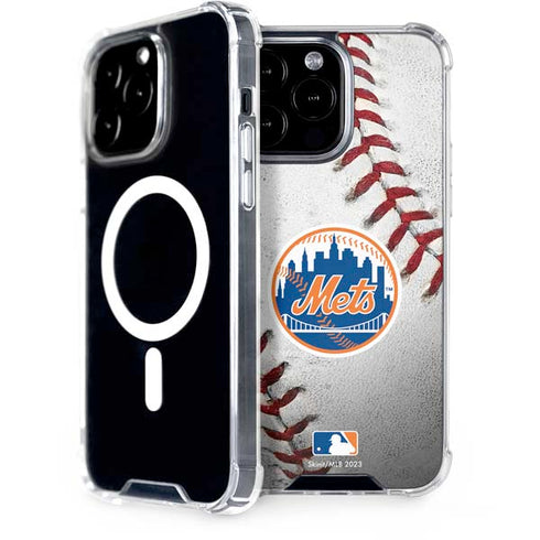 MLB New York Mets Game Ball iPhone 14 Pro Max MagSafe Case