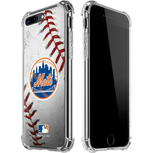 MLB New York Mets Game Ball iPhone 7/8 Plus Clear Case