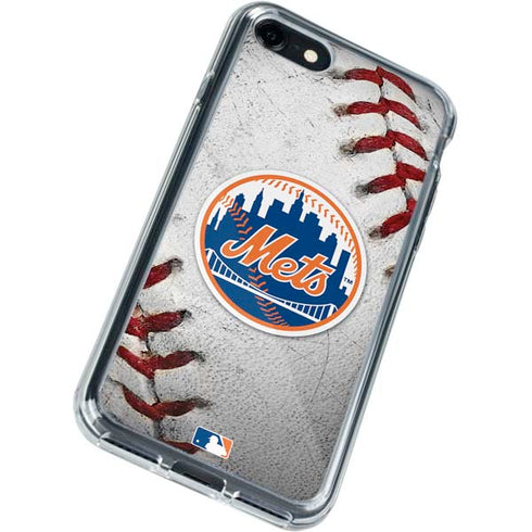 MLB New York Mets Game Ball iPhone SE (2nd & 3rd Gen) Clear Case