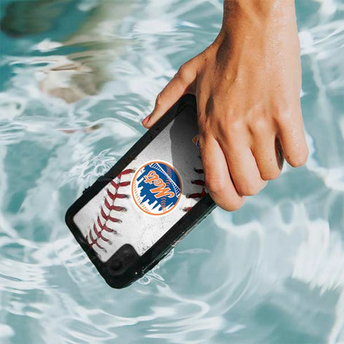 MLB New York Mets Game Ball iPhone XR Waterproof Case