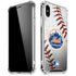 MLB New York Mets Game Ball iPhone XS Max Clear Case