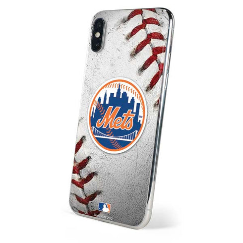 MLB New York Mets Game Ball iPhone XS Skin