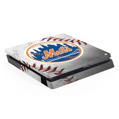 MLB New York Mets Game Ball PS4 Slim Skin