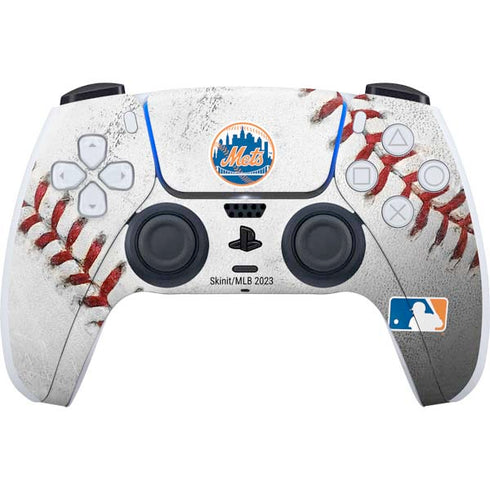 MLB New York Mets Game Ball PS5 Controller Skin