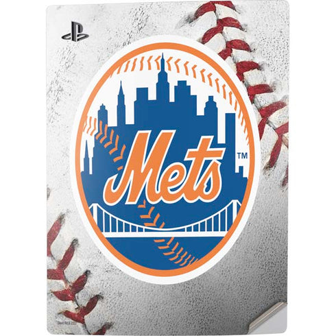 MLB New York Mets Game Ball PS5 Digital Edition Console Skin
