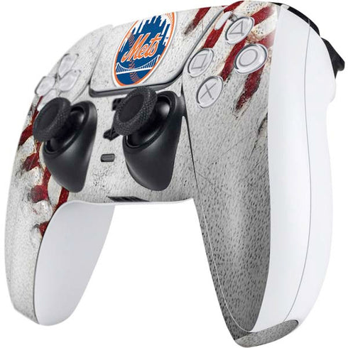 MLB New York Mets Game Ball PS5 Controller Skin