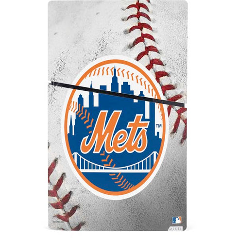 MLB New York Mets Game Ball PS5 Slim Digital Edition Console Skin