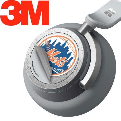 MLB New York Mets Game Ball Surface Headphones Skin