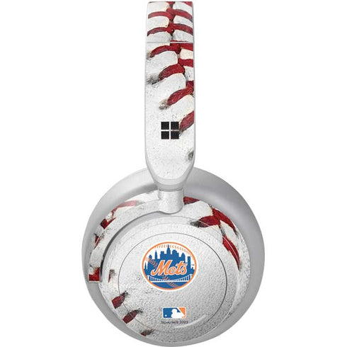 MLB New York Mets Game Ball Surface Headphones Skin