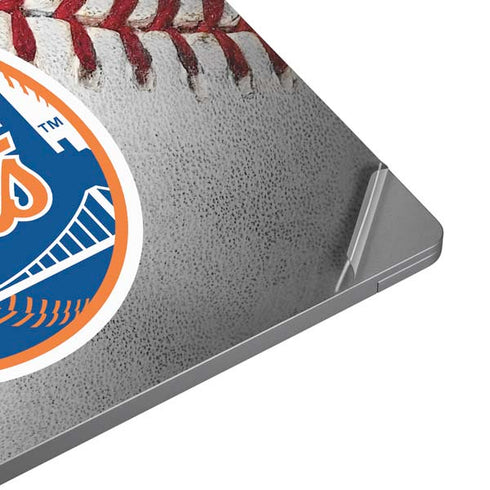 MLB New York Mets Game Ball Universal Laptop 12in (9.8 x 6.8in) Skin