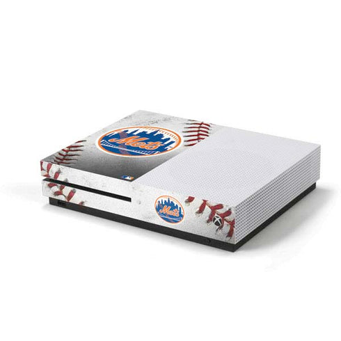 MLB New York Mets Game Ball Xbox One S Console Skin