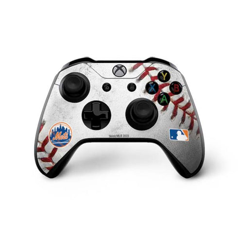 MLB New York Mets Game Ball Xbox One X Controller Skin