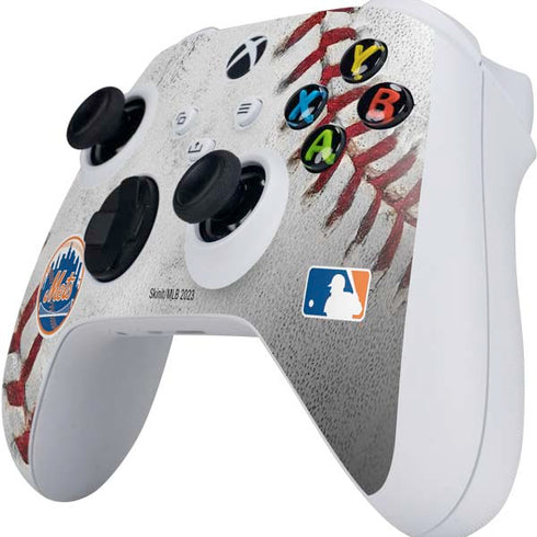 MLB New York Mets Game Ball Xbox Series S Controller Skin