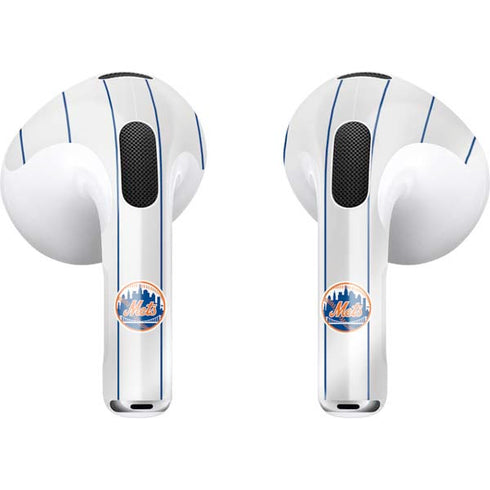 MLB New York Mets Home Jersey Apple AirPods (3rd Gen 2021) Skin