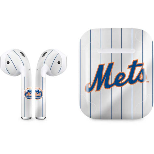MLB New York Mets Home Jersey Apple AirPods Skin